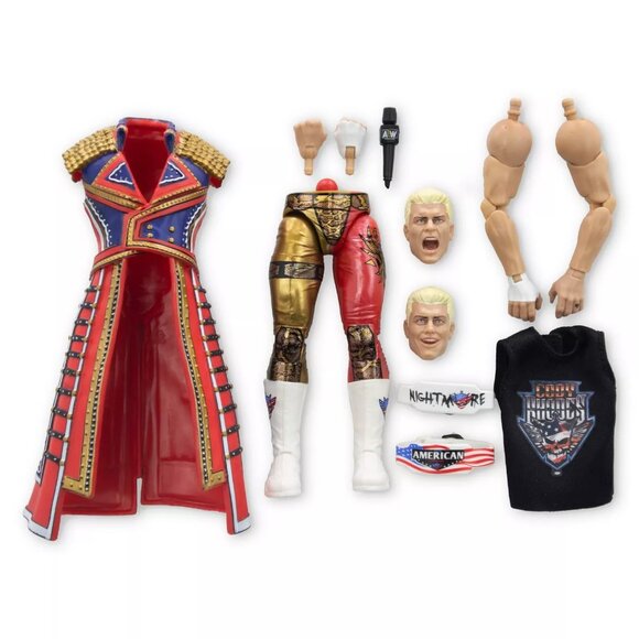 AEW Unrival Supreme Collection 1 Cody Rhodes Action Figure (Limited Edition) - Picture 11 of 11